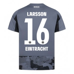 Eintracht Frankfurt Hugo Larsson #16 Terza Maglia 2025-26 Manica Corta Eintracht Frankfurt Hugo Larsson #16 Terza Maglia 2025-26 Manica Corta
